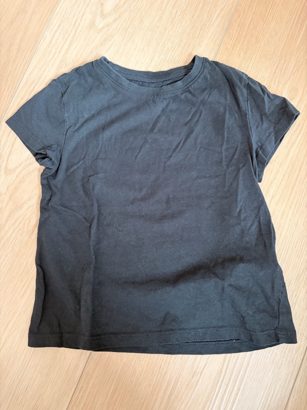 H&M Kids Short Sleeve Tee Pack - Pink, White, Gray, Black - Picture 2 of 7